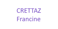 CRETTAZ Francine