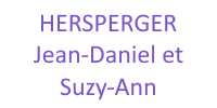 HERSPERGER Jean-Daniel & Suzy-Ann