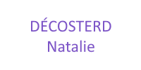 DÉCOSTERD Natalie