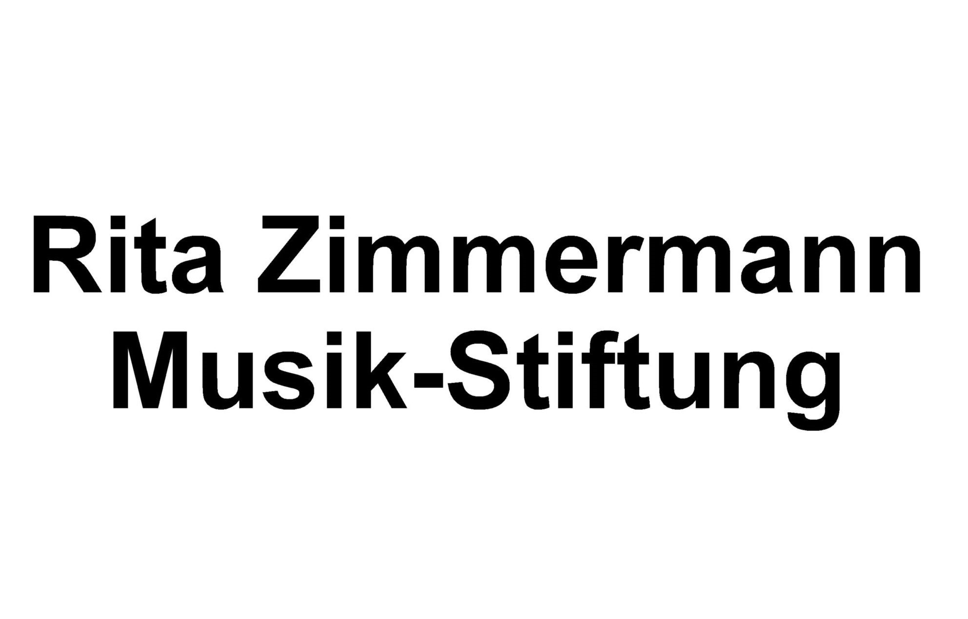 Rita Zimmermann Musik-Stiftung Rita Zimmermann Musik-Stiftung
